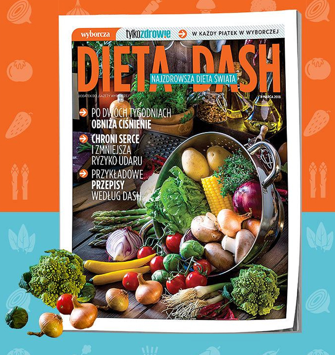 Dieta DASH w Gazecie Wyborczej 8 marca br.
